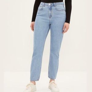 Frank & Oak Stevie High-Waisted No Stretch Jean